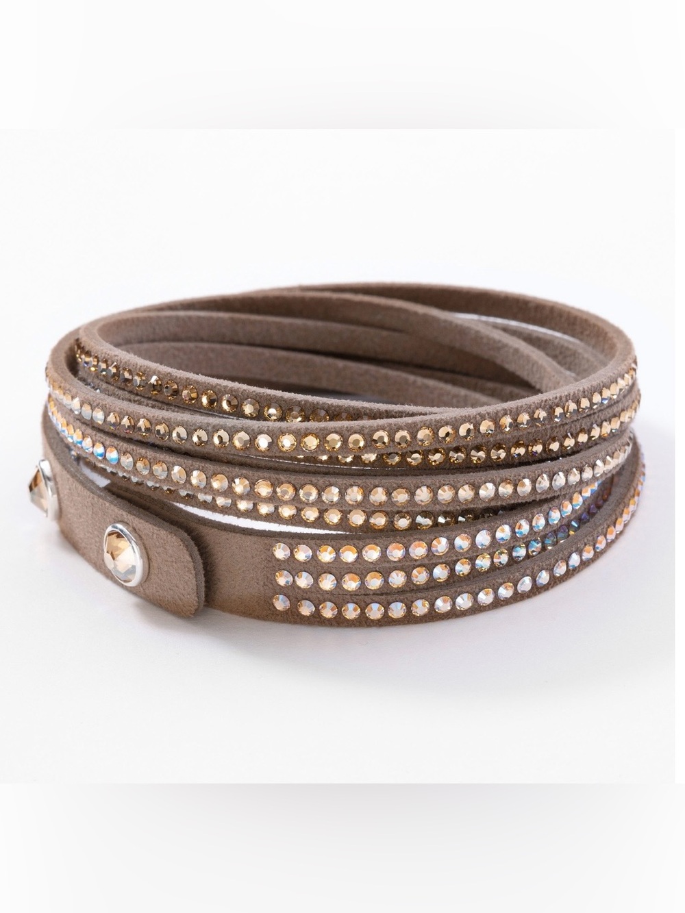 NWT Touchstone Crystal “Wrap-Star Bracelet, Mocha”